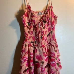 Sweet pot mini dress, US size 8 au size 12_pink color